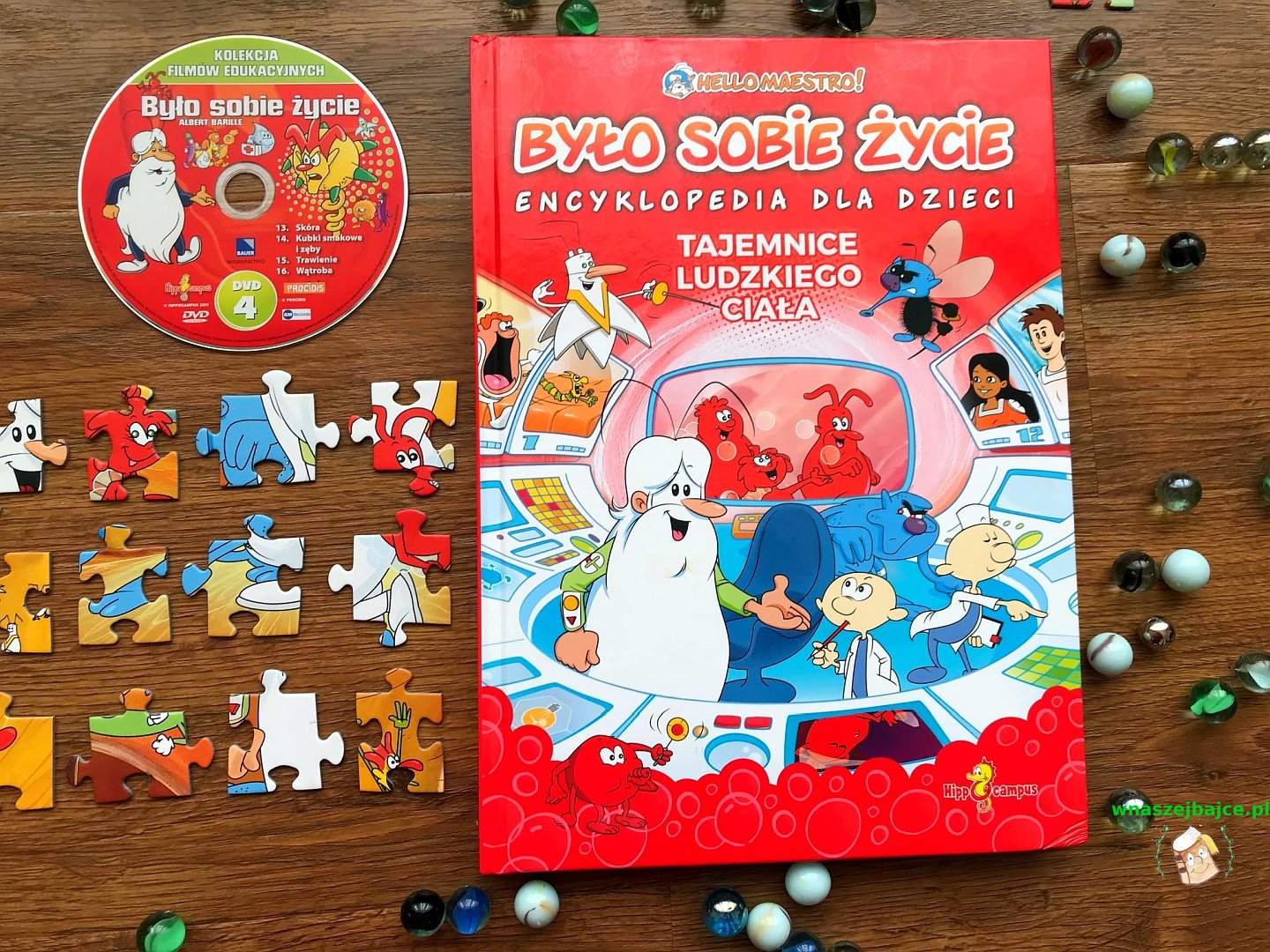 „Było sobie życie” – encyklopedia, komiks i filmy DVD – Wydawnictwo