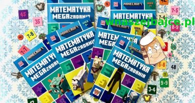 MINECRAFT – Matematyka. Mega zadania. Wydawnictwo Harper Kids