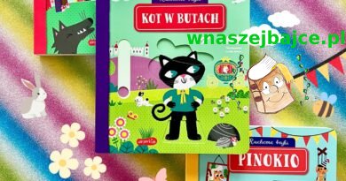 Wspaniała kartonowa seria dla maluszków! Ruchome bajki – „Pinokio”, Trzy małe świnki”, „Kot w butach” – Wydawnictwo HarperKids