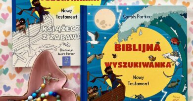 „Biblijna wyszukiwanka. Nowy Testament” – kartonowa wyszukiwanka + książeczka z zabawami. Esprit Kids