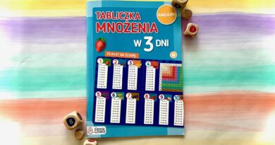 „Tabliczka mnożenia w 3 dni” – Wydawnictwo BOOKOLIKA