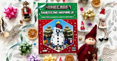 „Minecraft. Świąteczne inspiracje” Ponad 50 wyjątkowych, zimowych konstrukcji – Wydawnictwo HarperKids
