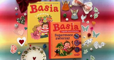 „Basia i jedzenie” oraz „Basia i zagadki wszechświata. Supermoce zwierząt” – Wydawnictwo HarperKids