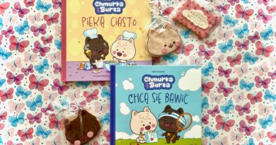 „Chmurka i Burza pieką ciasto”, „Chmurka i Burza chcą się bawić” – Wydawnictwo AGORA DLA DZIECI