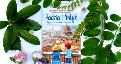 „Jadzia i Antyk. Sekret Michała Anioła” – Agata Marcinkowska – Wajner